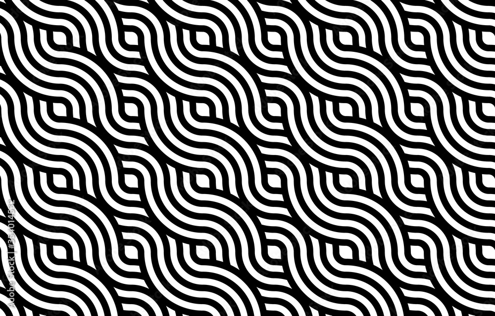 Template abstract modern shape background. white and black lines curve, wave wallpaper vector illustration Template abstract modern shape background. white and black lines curve, wave wallpaper vector illustration