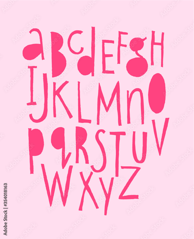 freehand typography design vector freehand typography design vector
