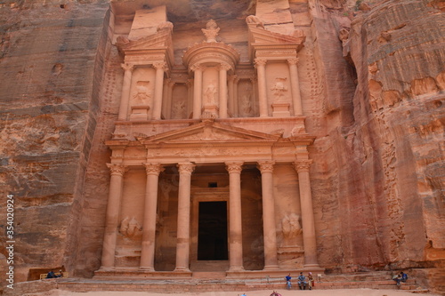 Trésor Site Archéologique Petra Jordanie