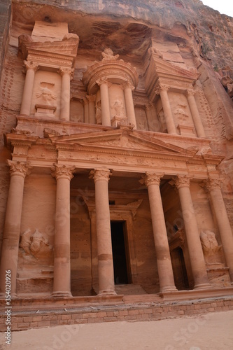 Trésor Site Archéologique Petra Jordanie