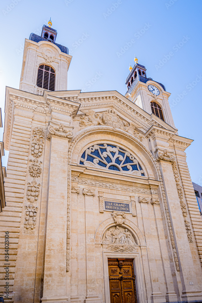 Fototapeta premium Chapelle de l'Hôtel-Dieu de Lyon