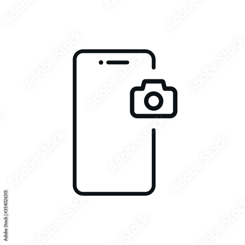 Camera Phone Settings - Vector