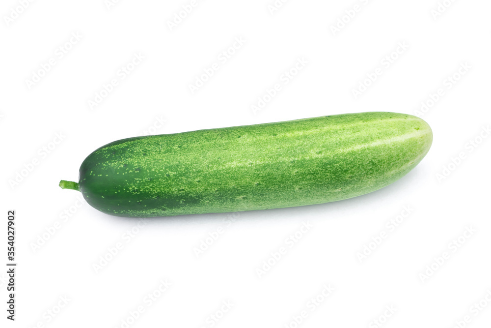 Cucumbers isolated on white background. Cucumbers isolated on white background.