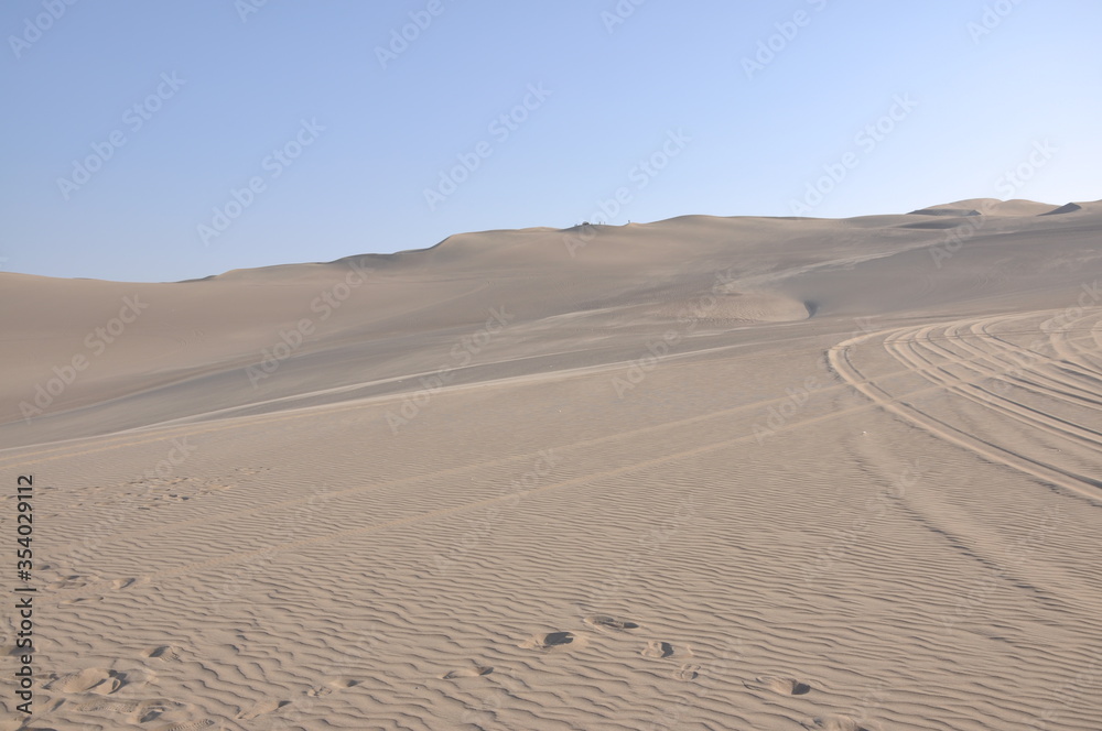 Naklejka premium Desierto de paracas