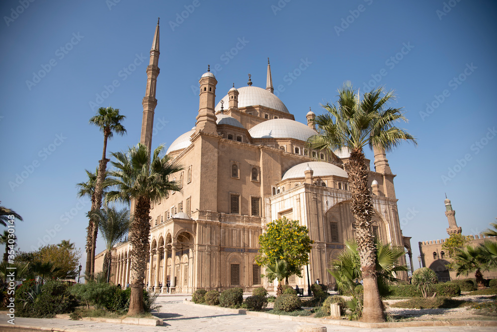 Εκτύπωση καμβά Cairo Citadel Saladin or Salah Ed-Din in Mokattam Hills in Egypt
