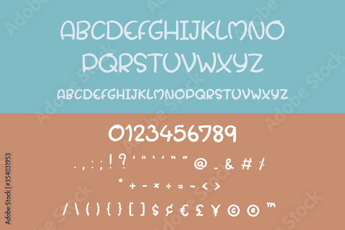This set is alphabets A-Z, numeral and punctuation that you can use on your logos, social media, print etc.