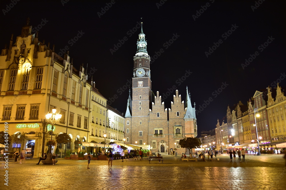 Fototapeta premium Wrocław, stolica Dolnego Śląska 