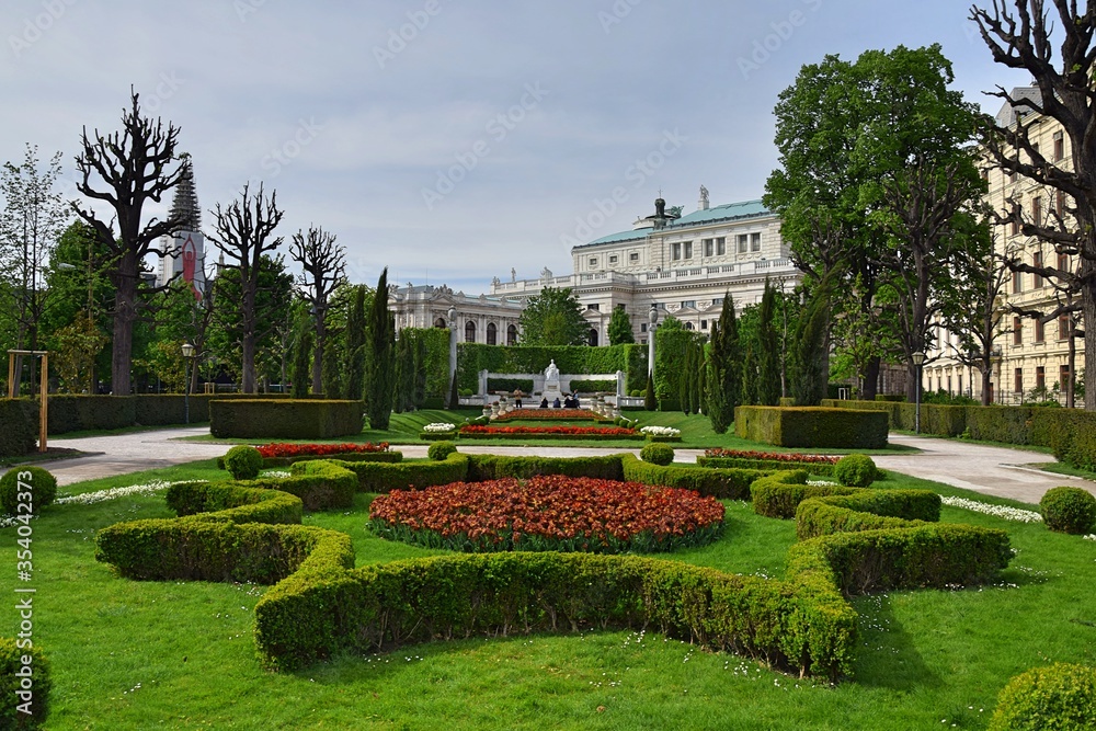 Obraz premium Volksgarten in Vienna