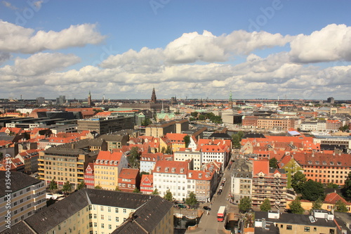 Vue Panoramique Copenhague Danemark