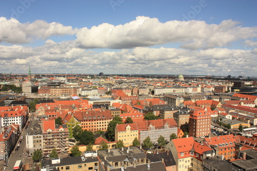Vue Panoramique Copenhague Danemark