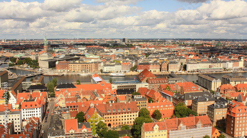 Vue Panoramique Copenhague Danemark