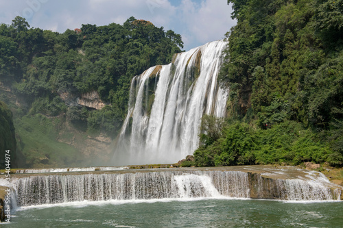 waterfall in guizhou huangguoshu