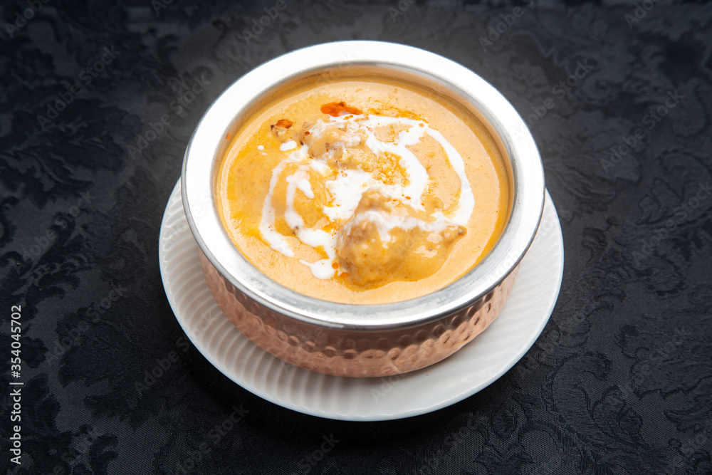 Typical food of India chicken Korma. Typical food of India chicken Korma.