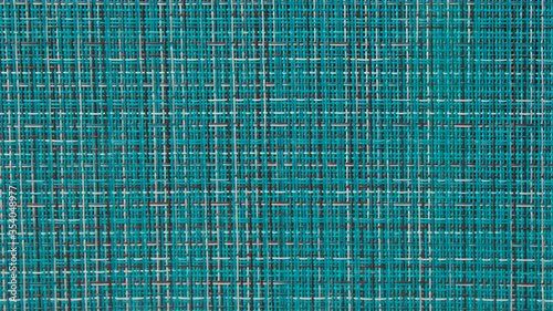 Blue bamboo texture for pattern background, close up. Wicker surface