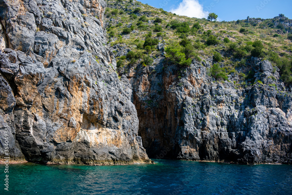 Italy, Campania, Marine Protected Area - Infreschi and Masseta coast - 11 August 2019 - The magical nature of Cilento