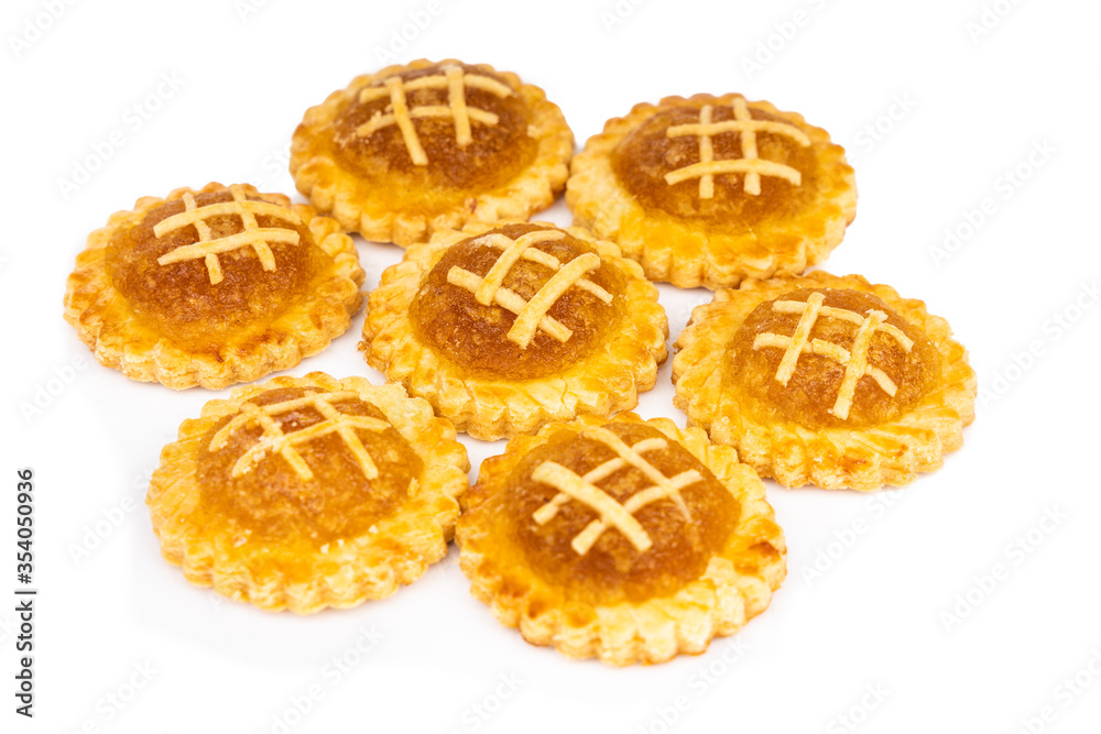 Pineapple tart is popular tart served during festive in Malaysia Pineapple tart is popular tart served during festive in Malaysia