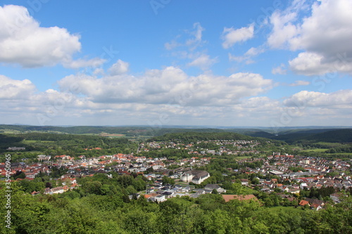 Panoramablick auf Bad Driburg