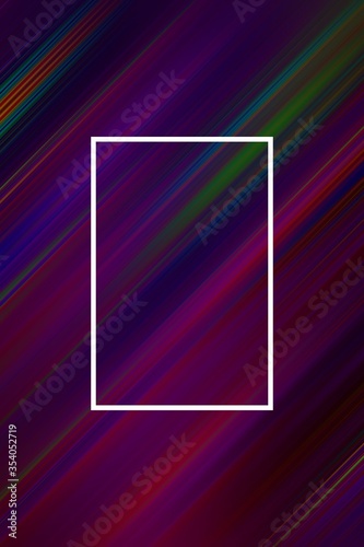 Diagonal stripes background with frame. Lines abstract design cover, print presentation.