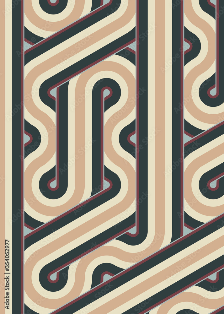 Colour Hexagon Tile Connection art background design illustration Colour Hexagon Tile Connection art background design illustration