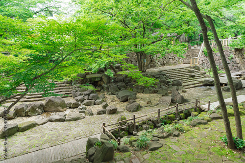 東京都北区王子の音無親水公園の景色 photo