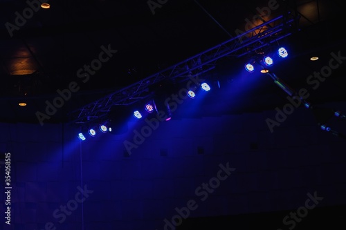 Background music stage ligh...