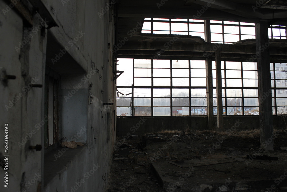 Abandoned chemicals factory in Dąbrowa Górnicza Abandoned chemicals factory in Dąbrowa Górnicza