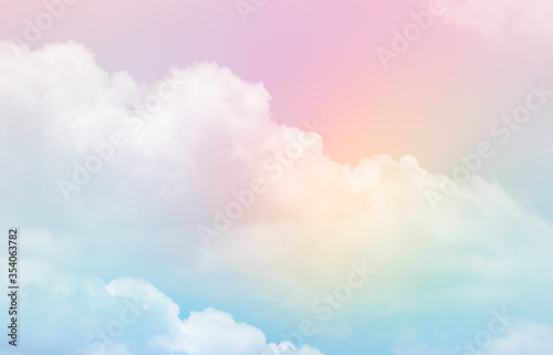 abstract cloud pastel colour texture background © chachamp