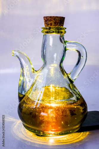 bottle of olive oil