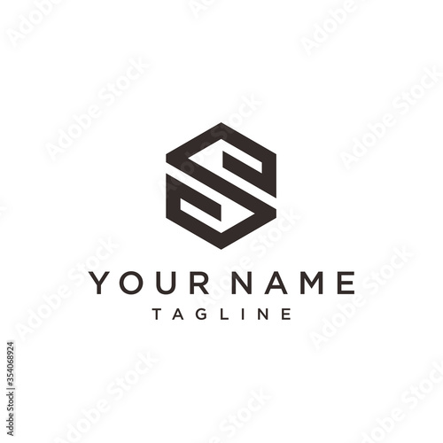 Letter S logo icon design template elements. Unique modern creative trendy business brands.