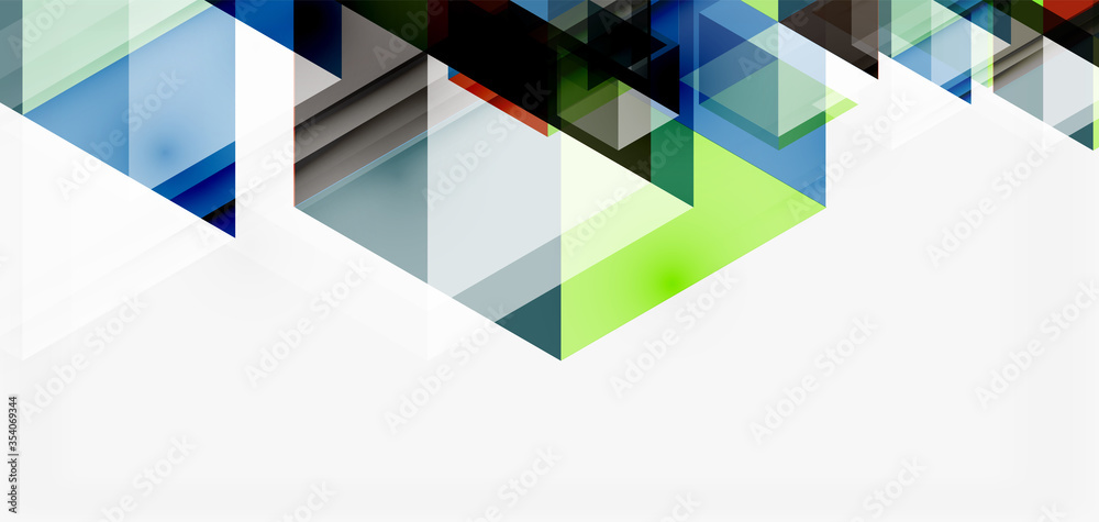 Geometric abstract background, mosaic triangle and hexagon shapes. Trendy abstract layout template for business or technology presentation, internet poster or web brochure cover, wallpaper Geometric abstract background, mosaic triangle and hexagon shapes. Trendy abstract layout template for business or technology presentation, internet poster or web brochure cover, wallpaper