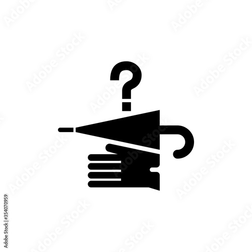 Symbol sign. Lost and Found sign, Lost and Found Pictogram