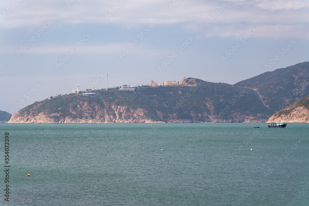 The view of Repulse bay in Hong Kong