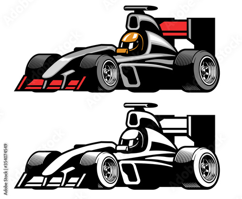 racing formula car