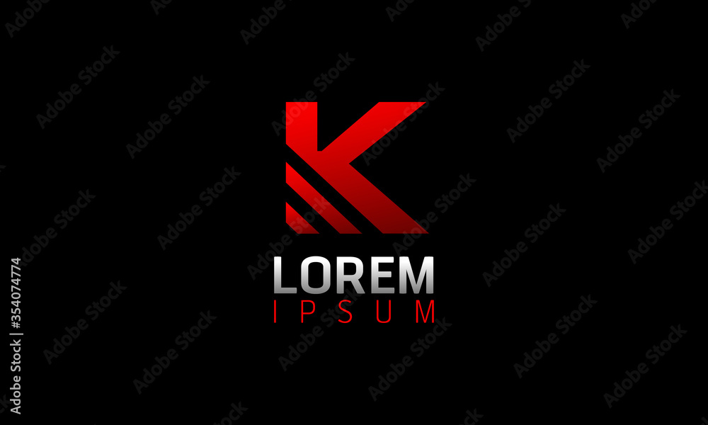 K logo design K logo design