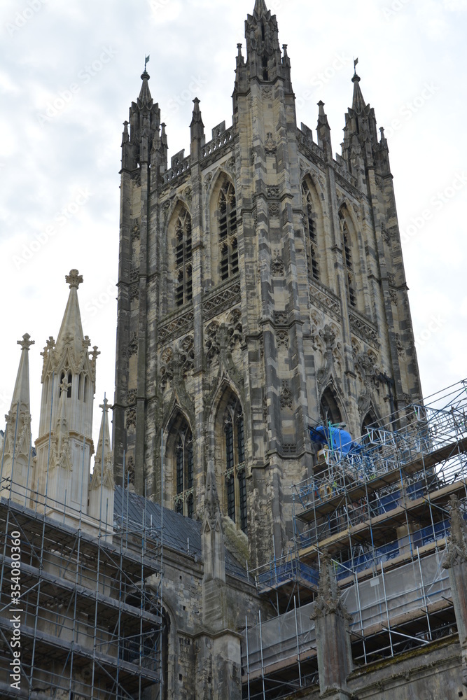 Fototapeta premium イングランド国教会の総本山カンタベリー大聖堂