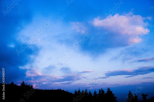 clouds in the sky
