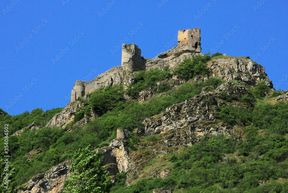 Azerbaijan. The old fortress of Chirag Gala.