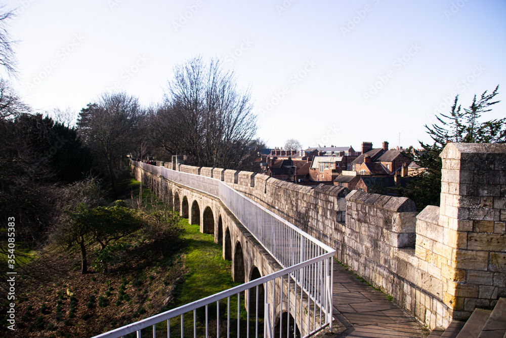 Photo of the York bridge during a sunny day in UK Photo of the York bridge during a sunny day in UK