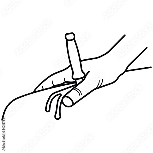 Stabbed In The Back Icon vector
