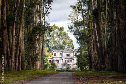 Die Hacienda la Cienega ist eine der ältesten und bedeutendsten Haciendas im Hochland Ecuadors, Lasso, Provinz Cotopaxi, Ecuador