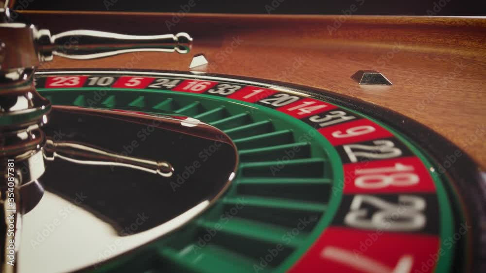 Roulette table close up at the Casino Roulette table close up at the Casino