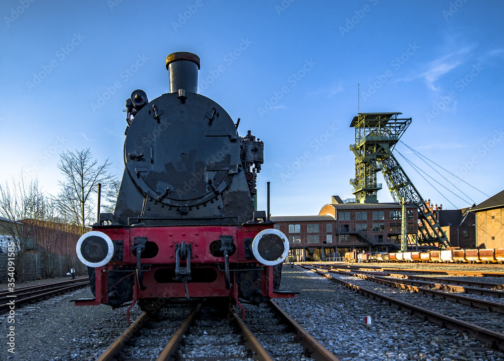 Fototapeta premium Zeche Montan Industrie