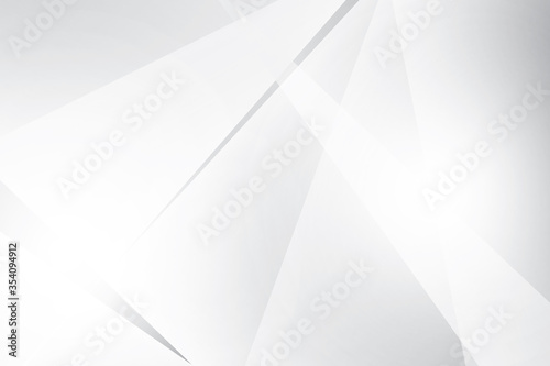 Abstract geometric white and gray color background. Vector, illustration.