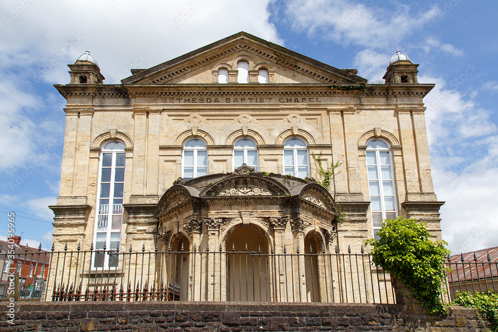 Bethesda Baptist Chapel has been abandoned and is deteriorating without having had maintenance in many years - UK Bethesda Baptist Chapel has been abandoned and is deteriorating without having had maintenance in many years - UK