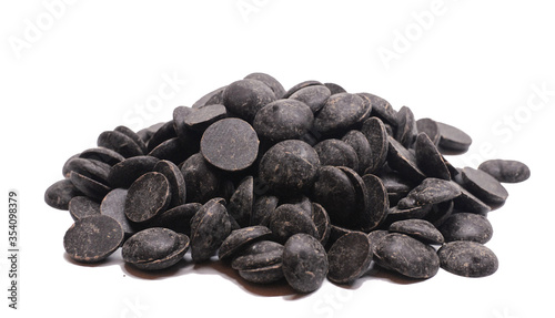 Small dark chocolate chips for baking
black chocolate