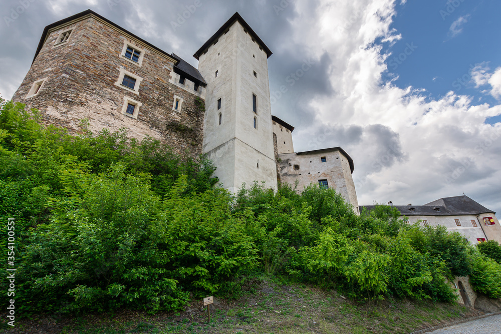 Austria, castle Lockenhaus in Burgenland
