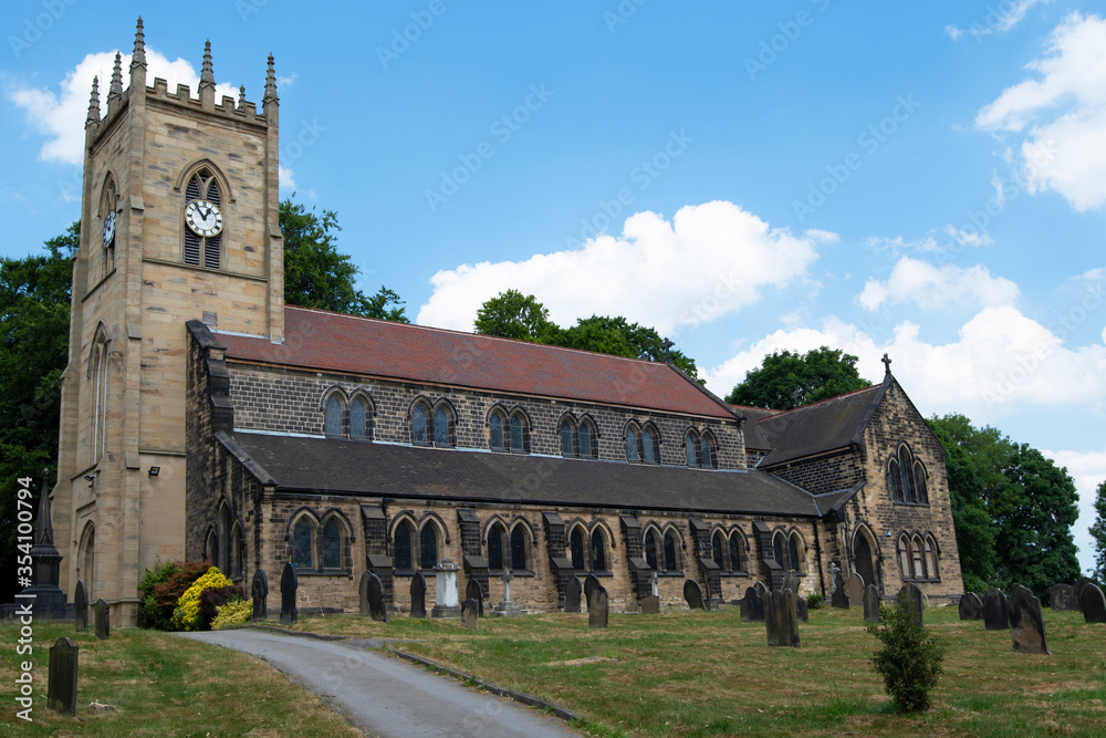 St Margaret's Church, in Swinton, Rotherham, South Yorkshire, England.