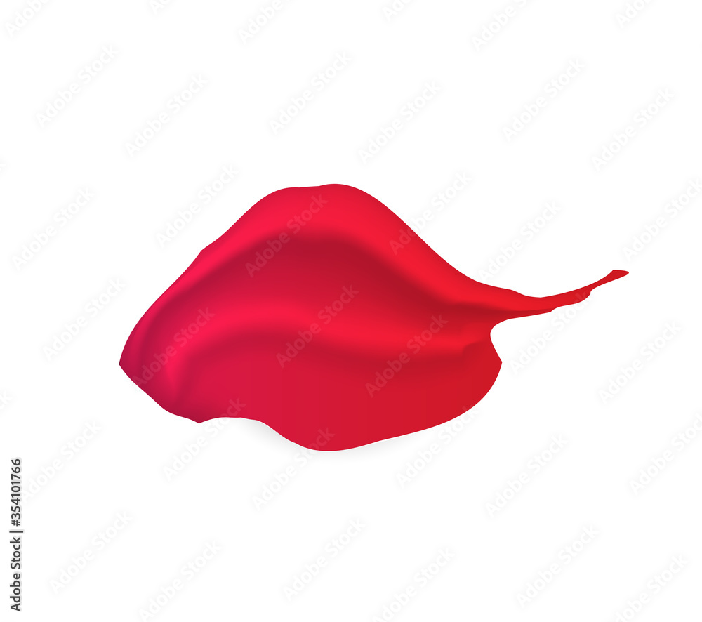 Red Lipstick Cream Smear Isolated on Background. Can be used separately. Vector. Red Lipstick Cream Smear Isolated on Background. Can be used separately. Vector.
