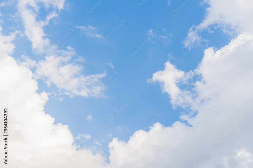 Beautiful Sky with clouds on sunny summer day. Abstract background with copyspace. Reference image for digital painting. Stock photo. Beautiful Sky with clouds on sunny summer day. Abstract background with copyspace. Reference image for digital painting. Stock photo.