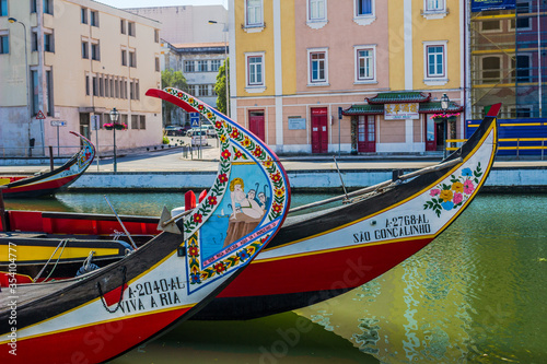 Boat in ria in Aveiro - Portugal